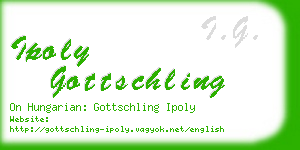 ipoly gottschling business card